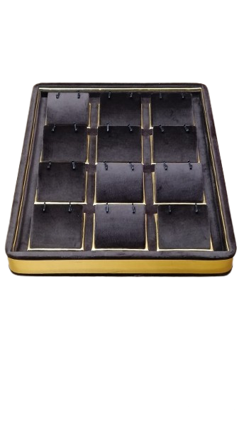 Crystal Edge Earring Display Tray