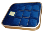 Royal Metal Edge Earring Display Tray - Image 2