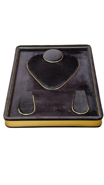 Crystal Edge Jewelry Set Display Tray