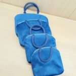Suede Fabric Four-Piece Bag Set - Image 2
