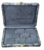 Luxury Croco Earring Storage Box - Image 2