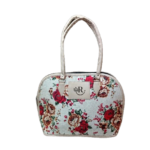 Jute Printed Floral Handbag